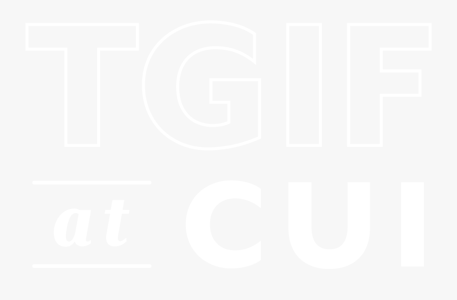 Tgif @ Cui - Graphic Design, Transparent Clipart