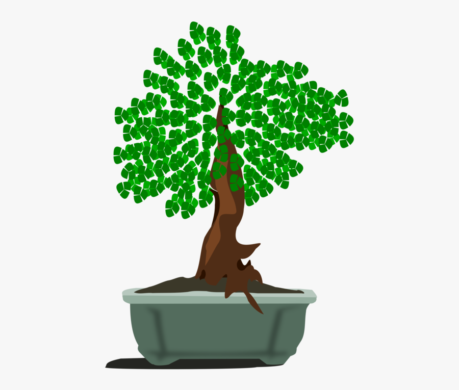 Collection Of Tree Stump Cliparts - Bonsaï Clipart, Transparent Clipart