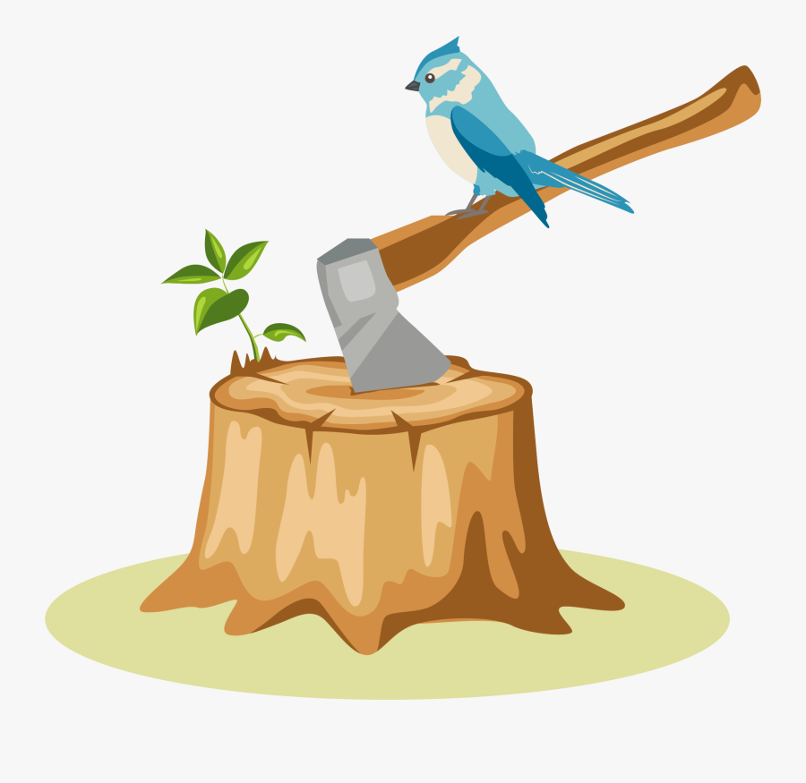 Shoot From Stump Clip Art, Transparent Clipart