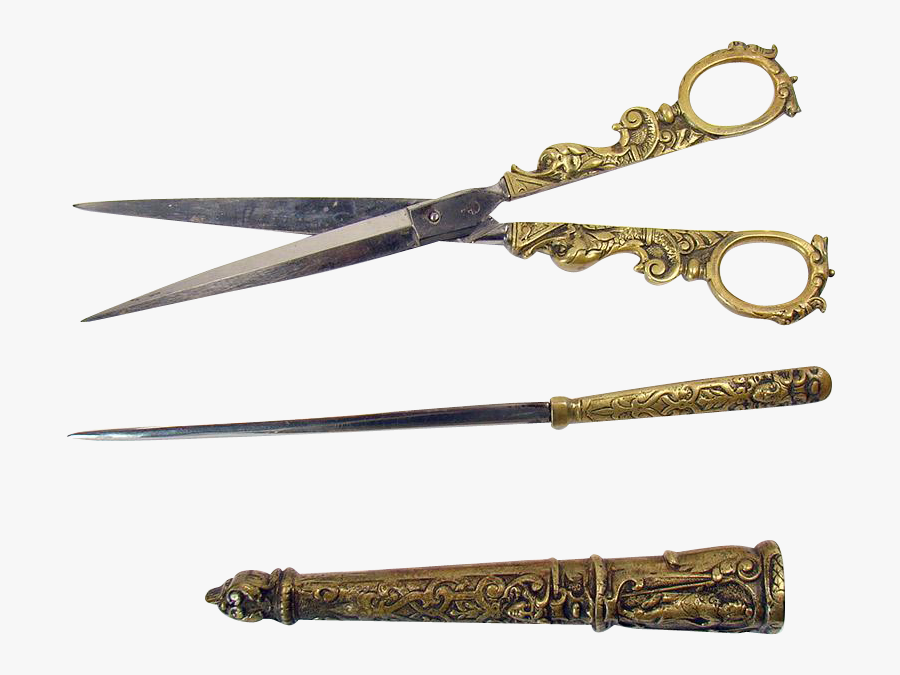 Scossors Gallery Images German - Dagger, Transparent Clipart