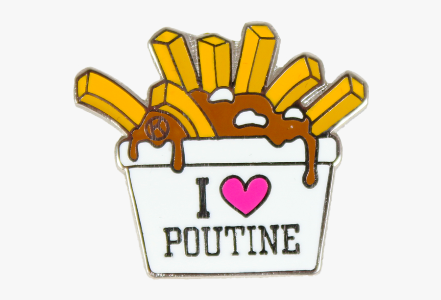 Toronto Convention Poutine Pin Image - Illustration, Transparent Clipart