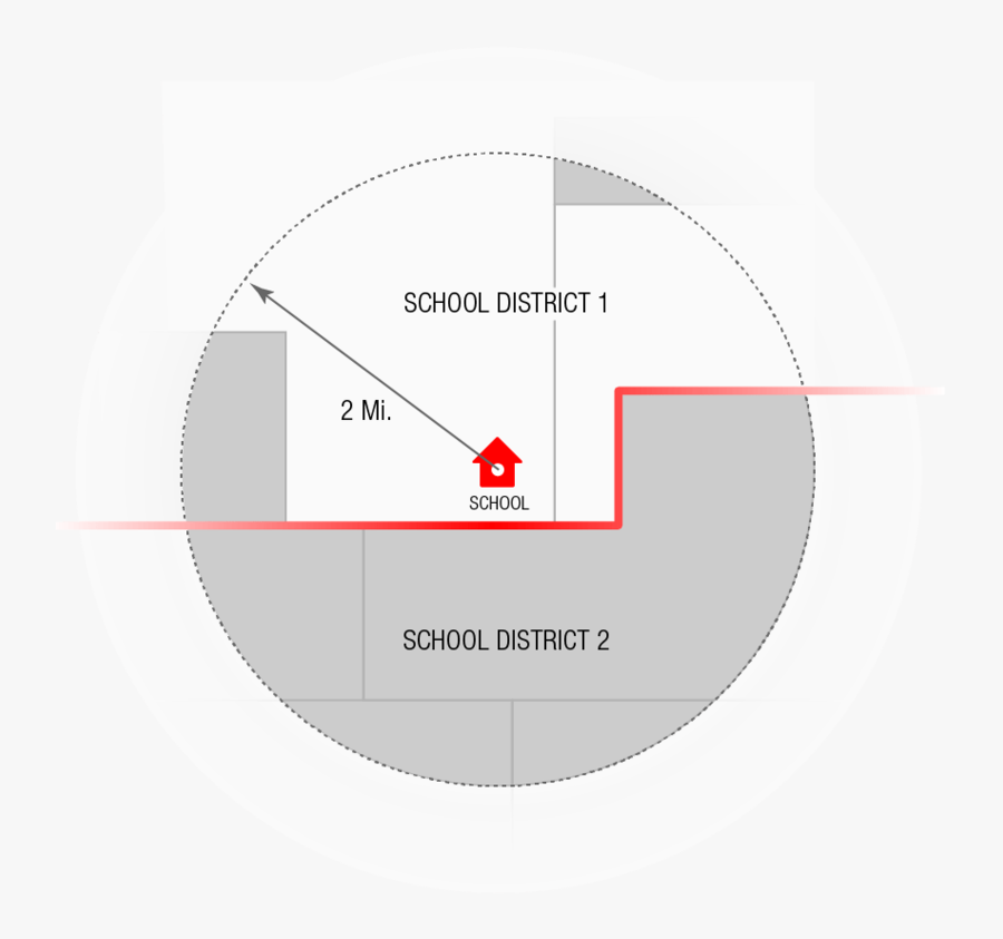 School Segregation - Circle, Transparent Clipart