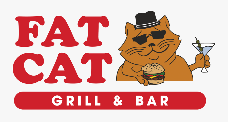 Fat Cat Grill Barfat - Fat Cat Norwich Ct, Transparent Clipart
