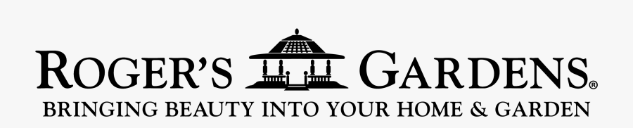 Rogers Gardens Logo, Transparent Clipart