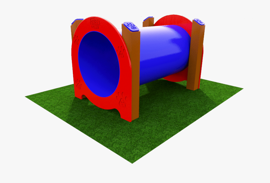 Single Dog Crawl Terrabound - Playground Tunnel Png, Transparent Clipart