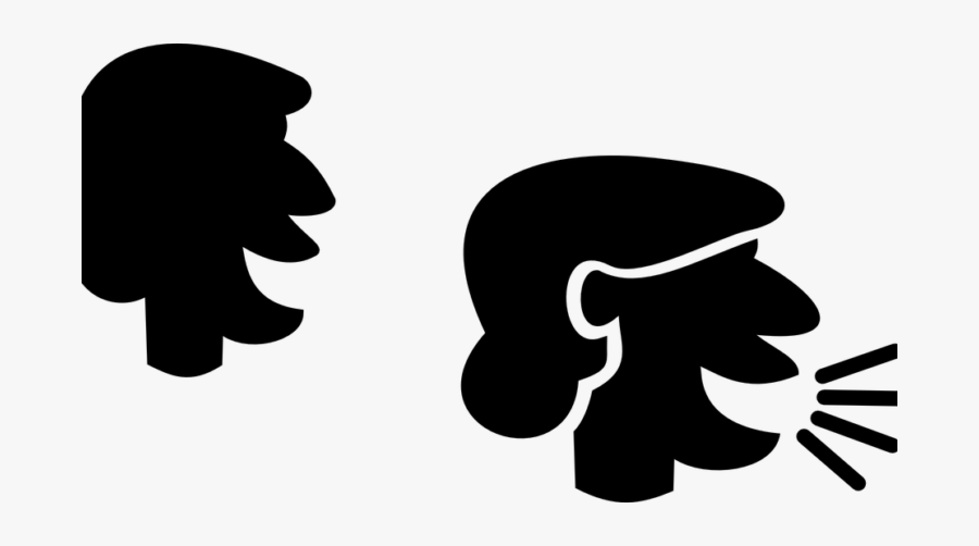 An Illustration Of A Woman Talking - Mouth Talking Clipart, Transparent Clipart