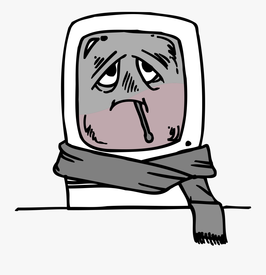 Virus Mac - Clip Art Of Computer Virus, Transparent Clipart