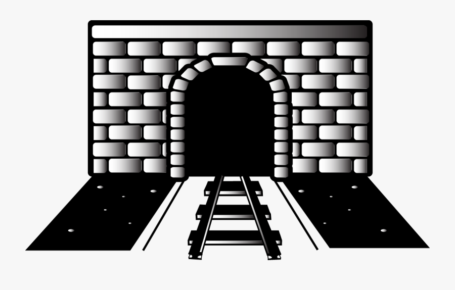 Train Rail Tunnel Png, Transparent Clipart