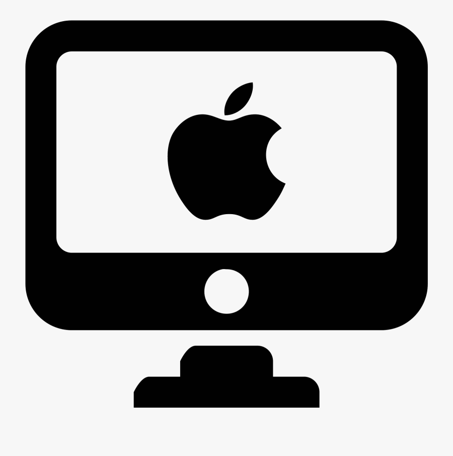 Pc Clipart Laptop Apple - Mac Icon, Transparent Clipart