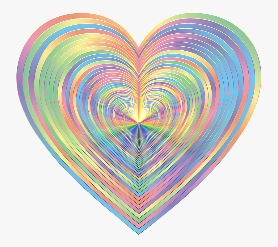 Colorful, Prismatic, Chromatic, Rainbow, Psychedelic - Psychedelic Art Transparent, Transparent Clipart