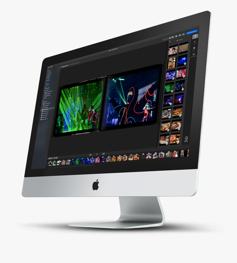 Led-backlit Lcd Display, Transparent Clipart