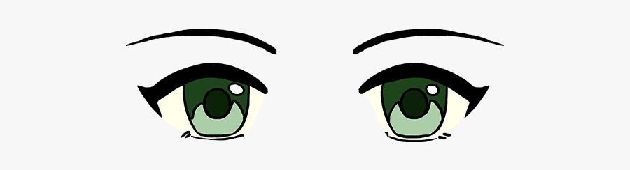 How To Draw Cartoon Eyes Pictures And Cliparts, Download - Drawing, Transparent Clipart