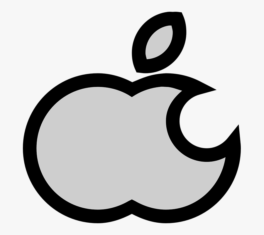 Apple Logo Clip Art, Transparent Clipart