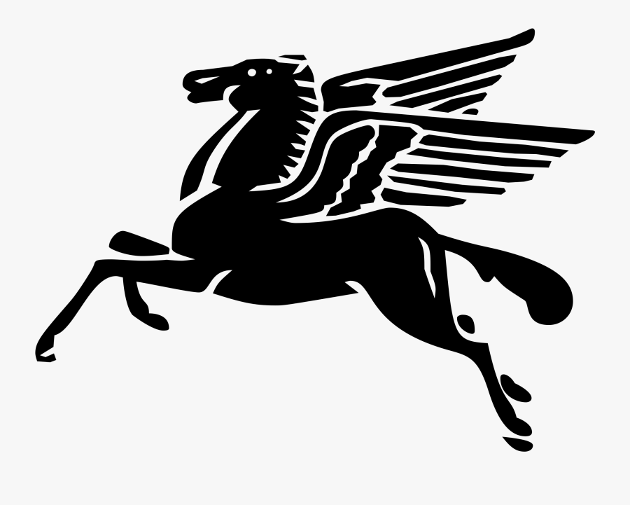 Free Vector Mobil Pegasus Logo - Pegasus Logo, Transparent Clipart