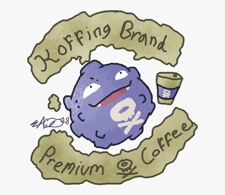 Clip Art Koffing Coffee - Cartoon, Transparent Clipart