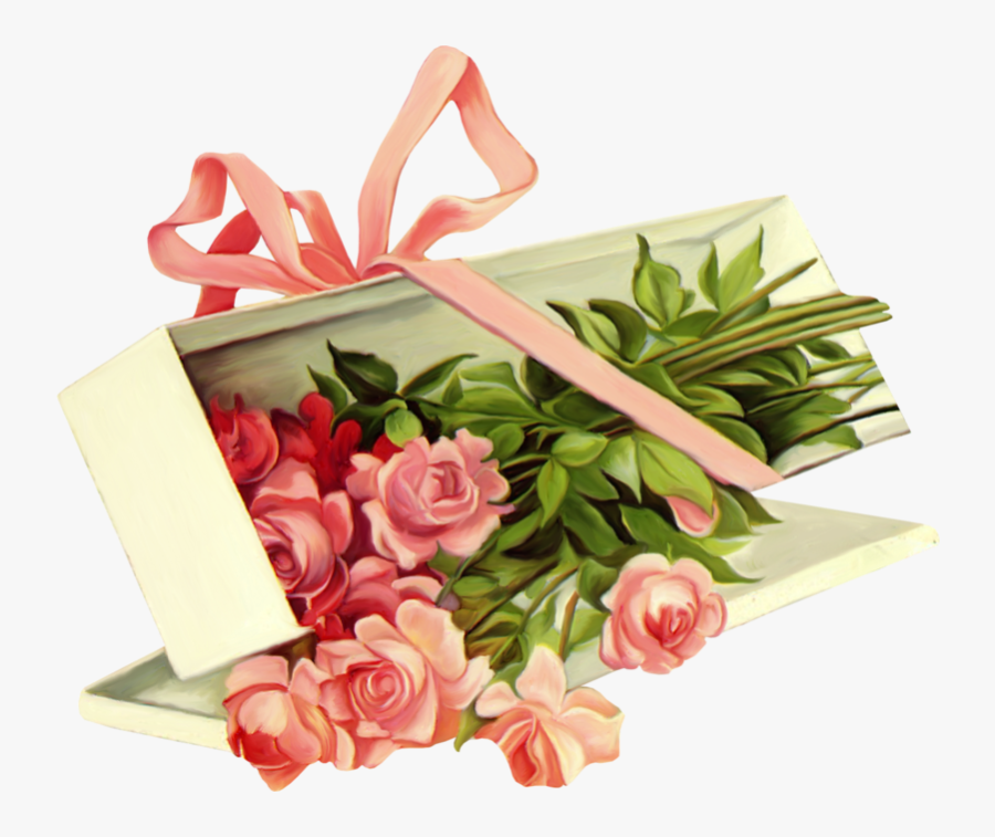 Transparent Flower Box Png - Bonjour Habibi, Transparent Clipart