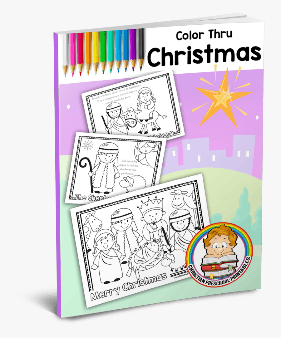 Christmascoloring - When God Made You, Transparent Clipart