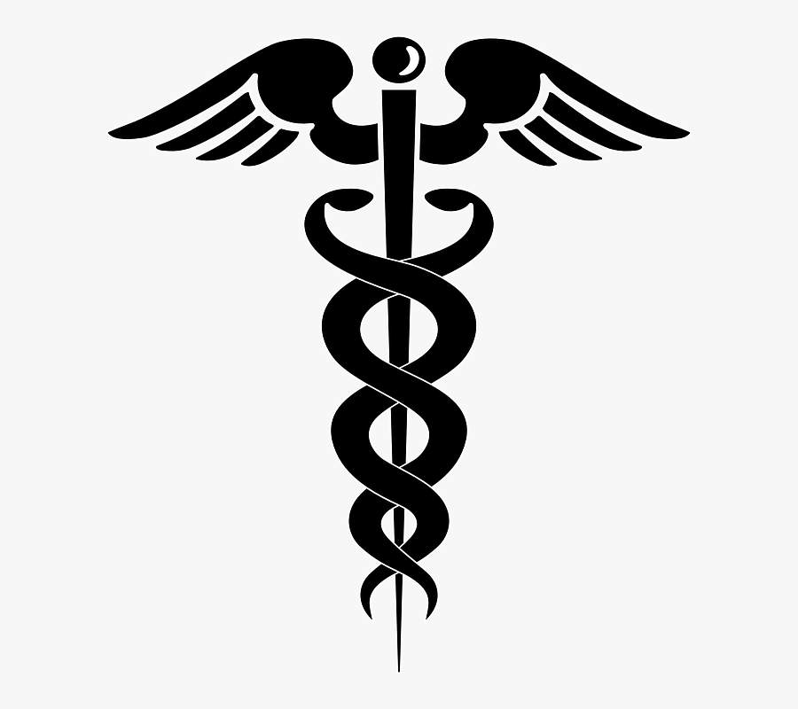 Doctor Symbol - Caduceus Clip Art, Transparent Clipart