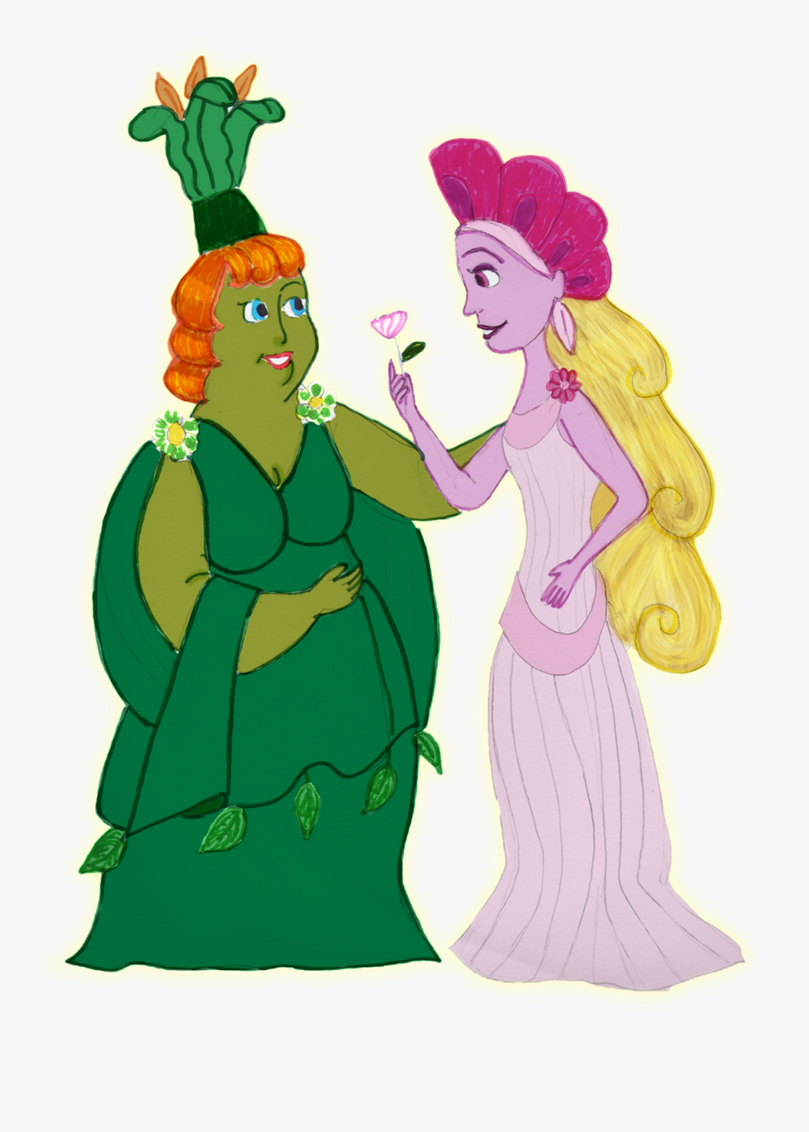 Download Disney Drawing Hercules - Persephone And Demeter Disney, Transparent Clipart