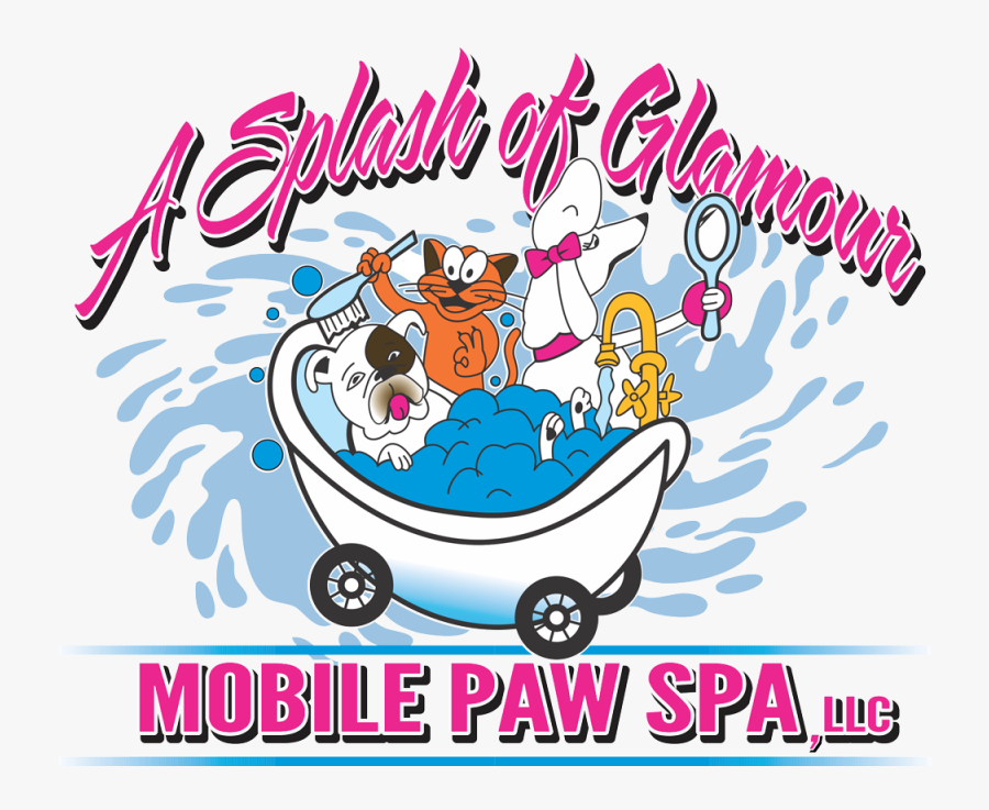 Pet Grooming Clip Art - Mobile Pet Grooming Logo, Transparent Clipart