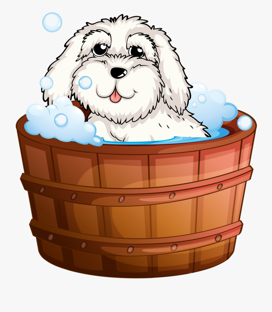 Png Clip Art Cartoon Dogs In Bath , Free Transparent Clipart ClipartKey