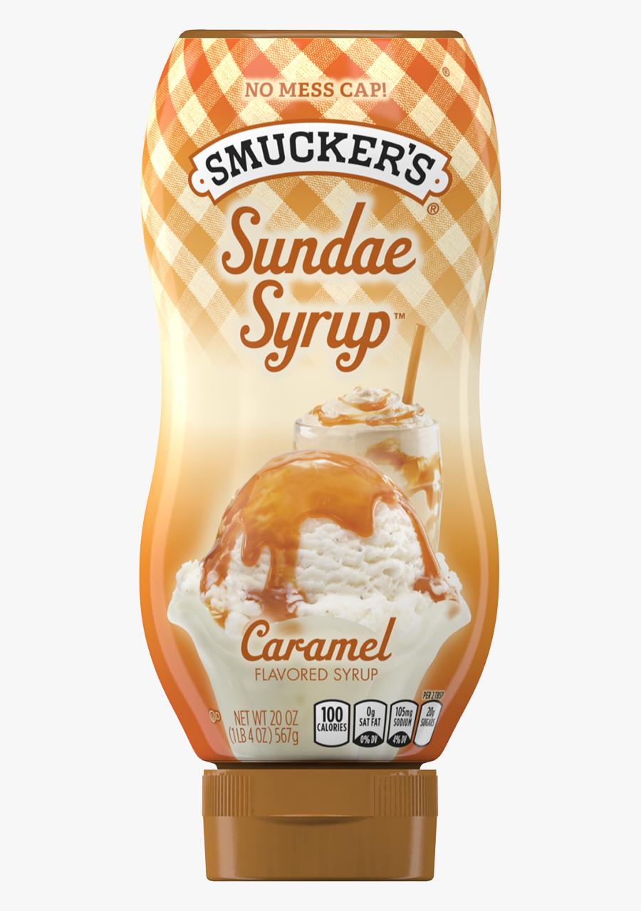 Smuckers Sundae Syrup, Transparent Clipart