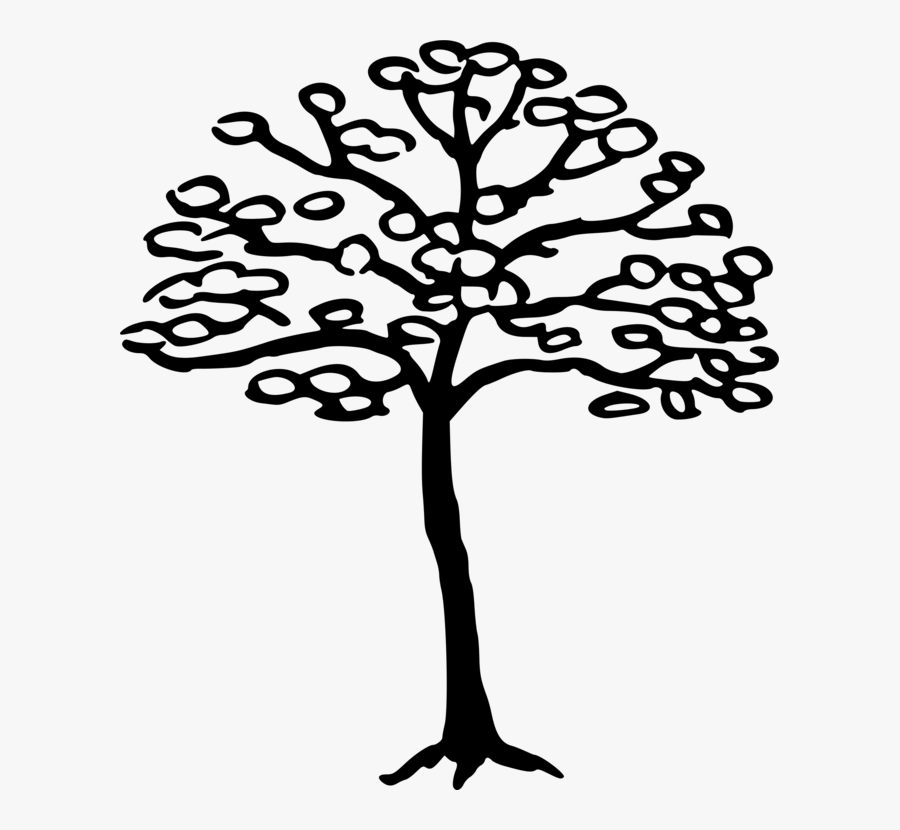 Visual Arts,plant,flower - Silhouette, Transparent Clipart