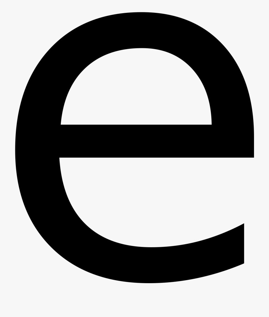 E - Gecce - Tackletarts - Co Banner Transparent Stock - Letter E, Transparent Clipart