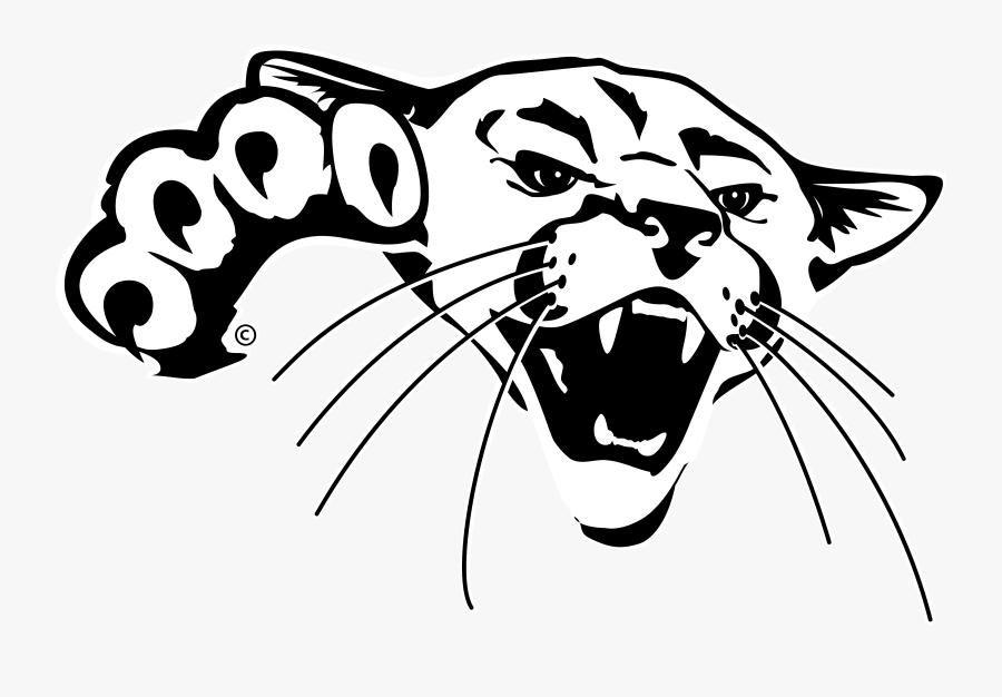 Claw Clipart Cougar - Barton County Community College Logo, Transparent Clipart