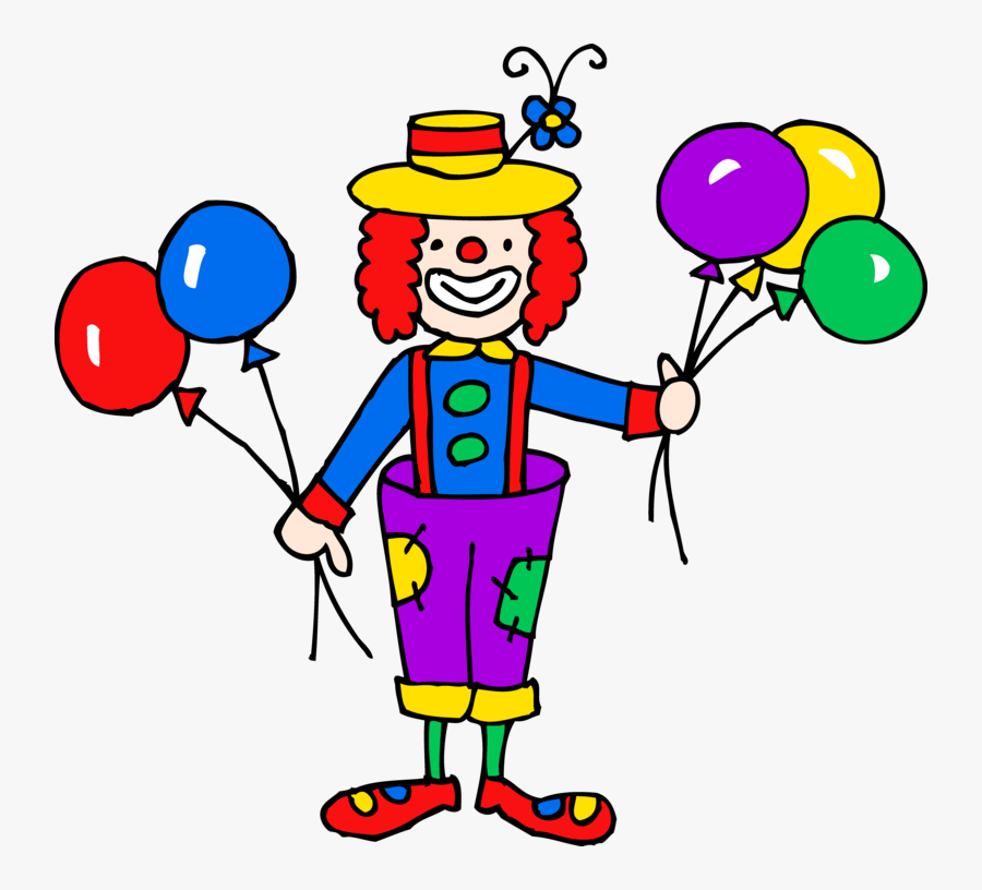 Transparent Tutus Clipart - Clown Clipart, Transparent Clipart