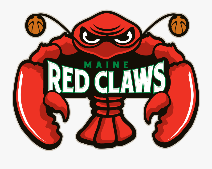 Maine Red Claws - Red Claws Du Maine, Transparent Clipart