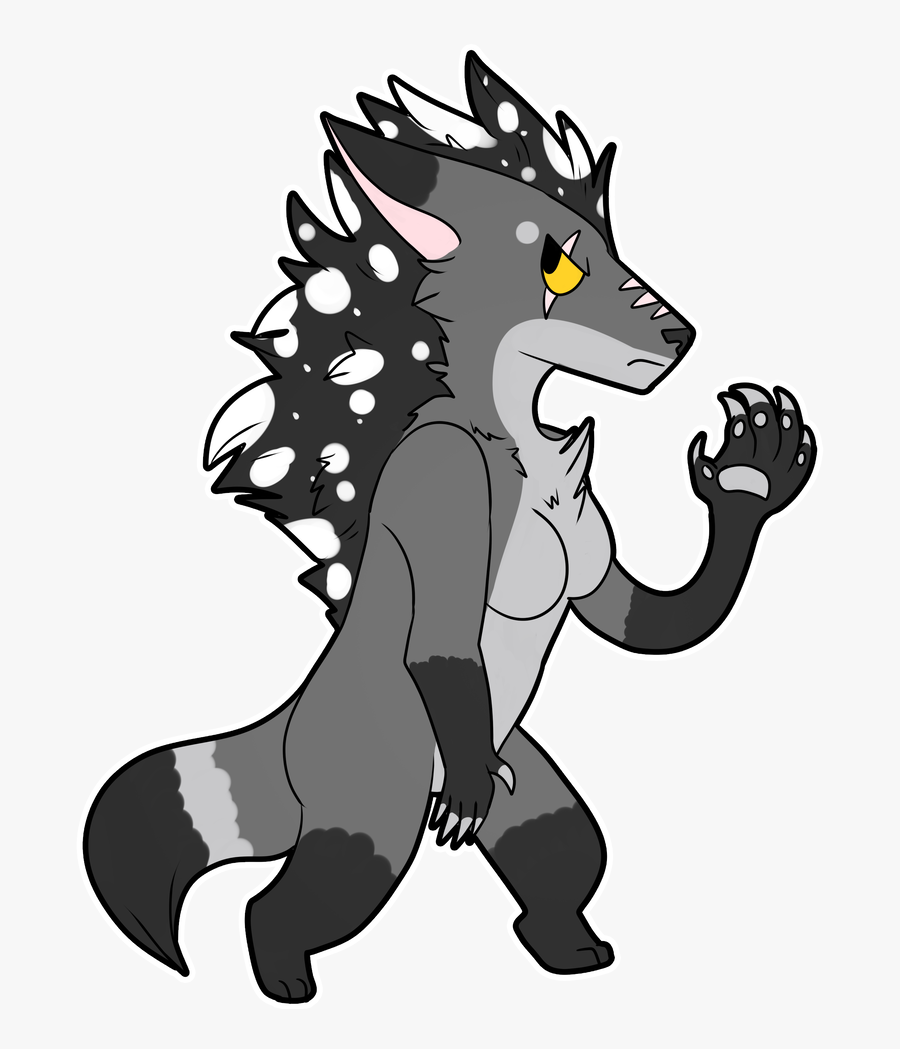 Werewolf Clipart Claw - Cartoon, Transparent Clipart