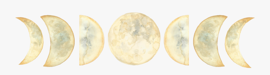 Transparent Moon Phase Clipart - Circle, Transparent Clipart