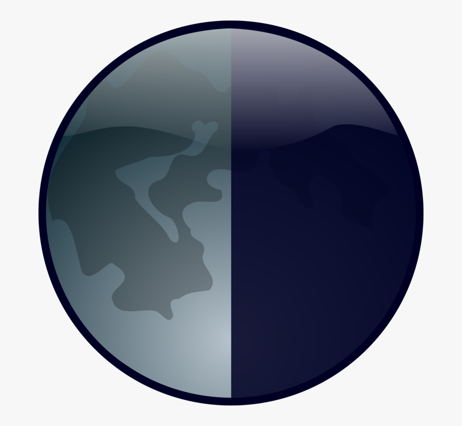 Globe,planet,sphere - Moon, Transparent Clipart
