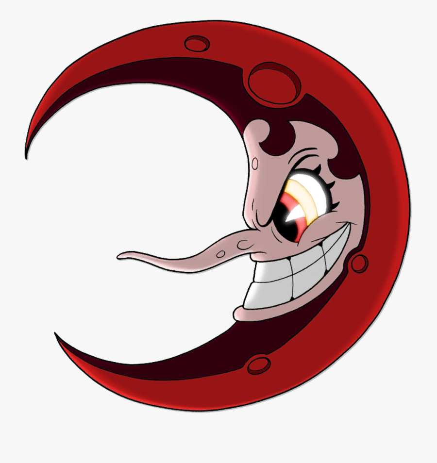 Cuphead Hilda Berg Moon Clipart , Png Download - Cuphead Hilda Berg Moon, Transparent Clipart