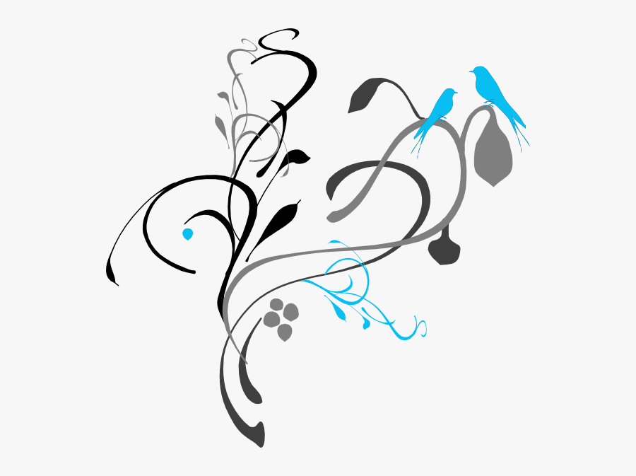 Black And White Wedding Borders, Transparent Clipart