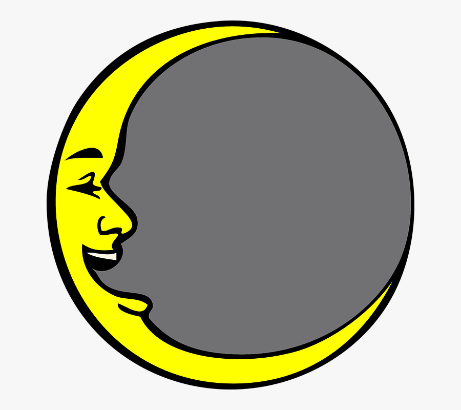 Free Vector Graphic - Moon Clipart, Transparent Clipart