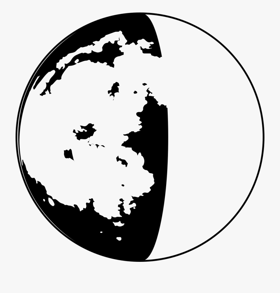 Moon Crescent Png -moon Crescent Phase Symbol Comments - Black Planete Png, Transparent Clipart