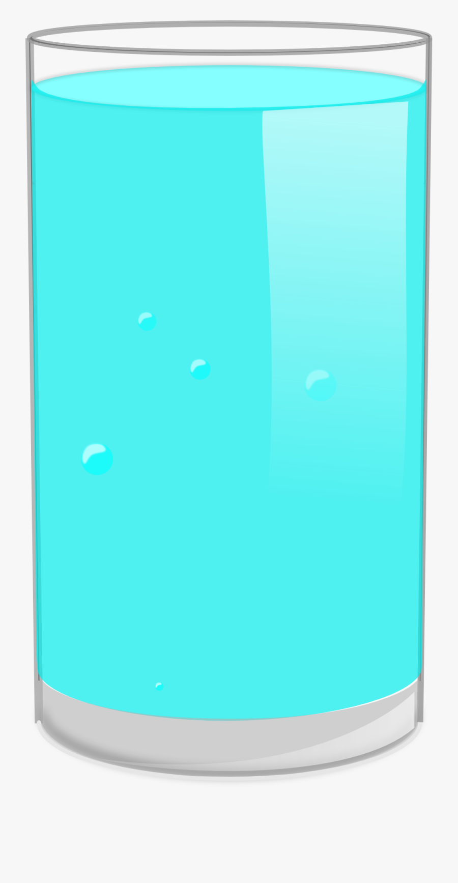 Clip Art Cup Of Water Clipart - Full Cup Of Water, Transparent Clipart