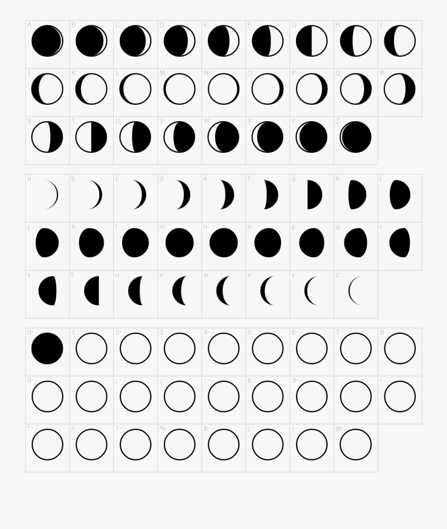 Clip Art Font Download - Circle, Transparent Clipart