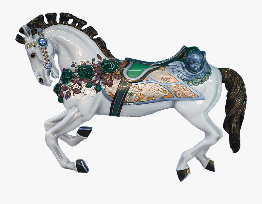 Carousel Horse Clipart, Transparent Clipart