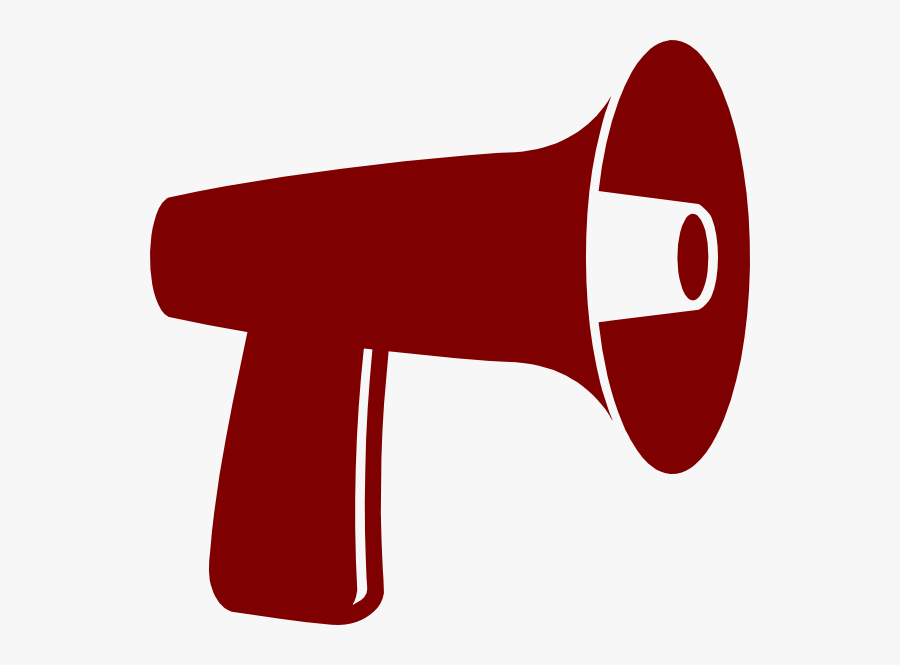 Free Red Megaphone Png, Transparent Clipart