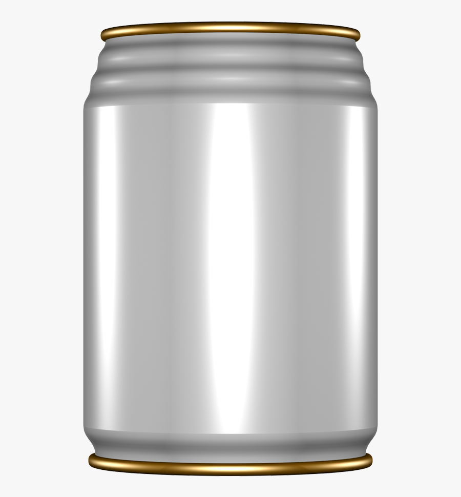 Clip Art Blank Aluminum Cans - Lid, Transparent Clipart
