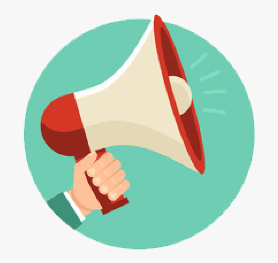 Megaphone With Hand Png - Megaphone With Hand Clipart, Transparent Clipart