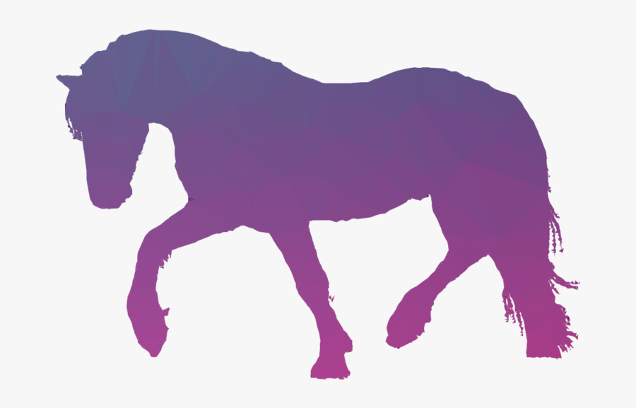 Pink Transparent Png Image - Tattoo Black Horse, Transparent Clipart