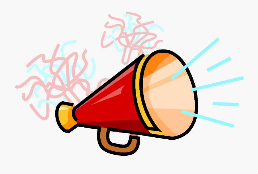 Short Horn Cheer - School Spirit Clipart, Transparent Clipart