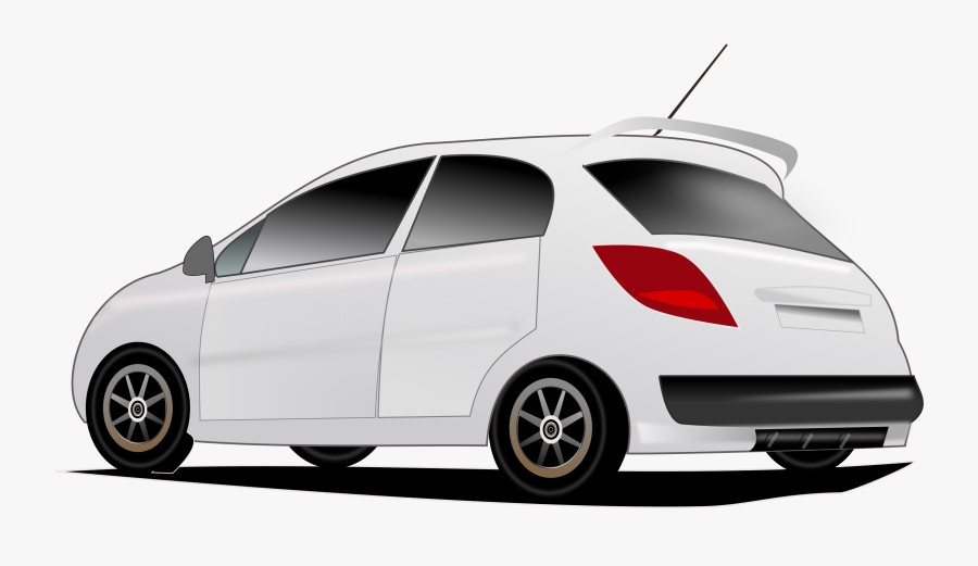Rally Car Clipart - Hatchback Car Vector Png, Transparent Clipart