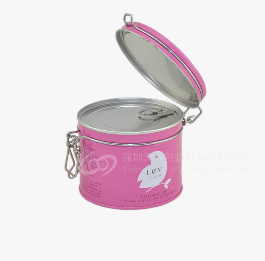 Luxury Airtight Red Tea Tin Cans - Makeup Mirror, Transparent Clipart