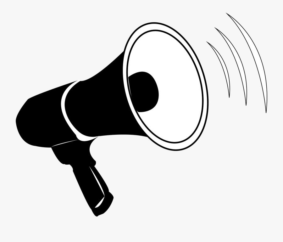 Bullhorn Clipart, Transparent Clipart