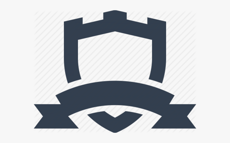 Shield Clipart Ribbon - Shield With Ribbon Png, Transparent Clipart